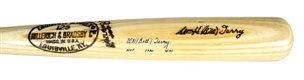 Bill Terry Signed Baseball Bat w/ Multiple Inscriptions